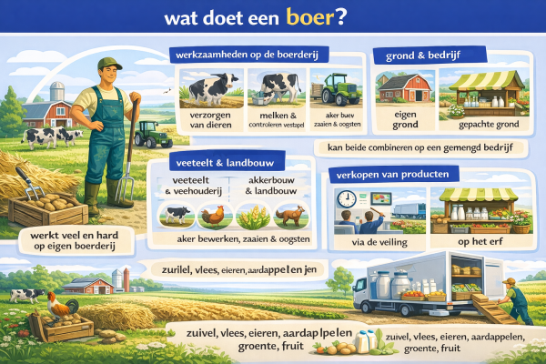 Wat doet een boer